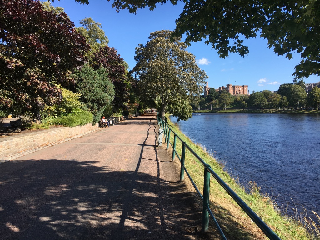 River Ness Inverness near Ballifeary Guest House